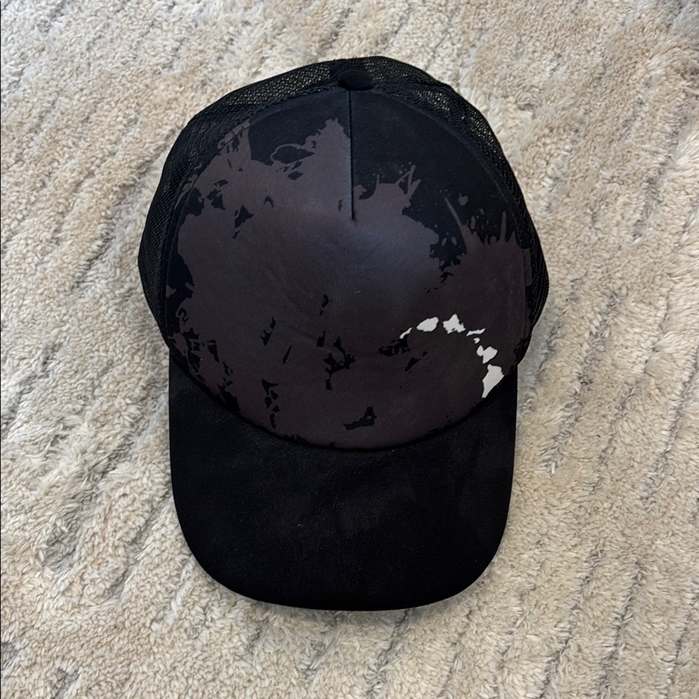 Hawaii Trucker Stylish Black and Gray Women's Hat